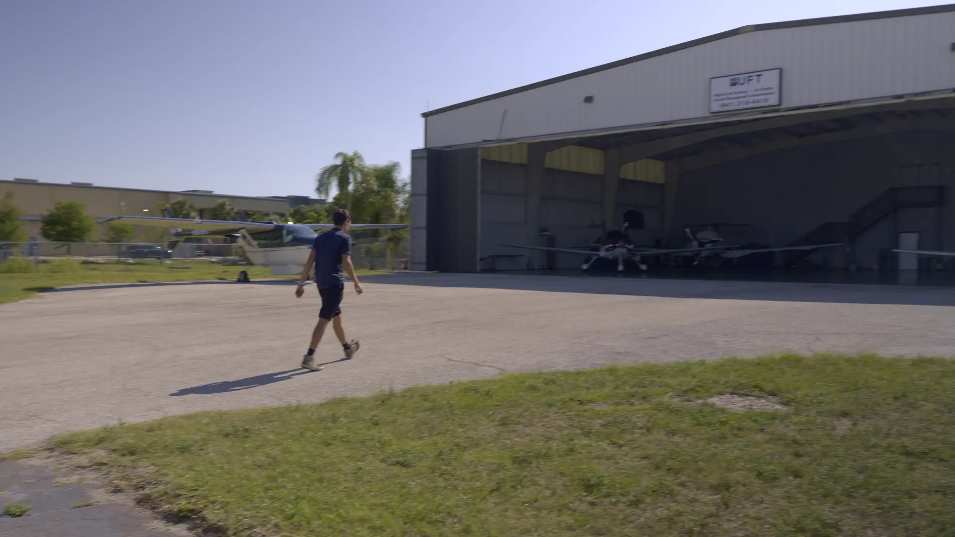 Universal Flight Training Sarasota Florida - Hangar video timeline 00:47:13